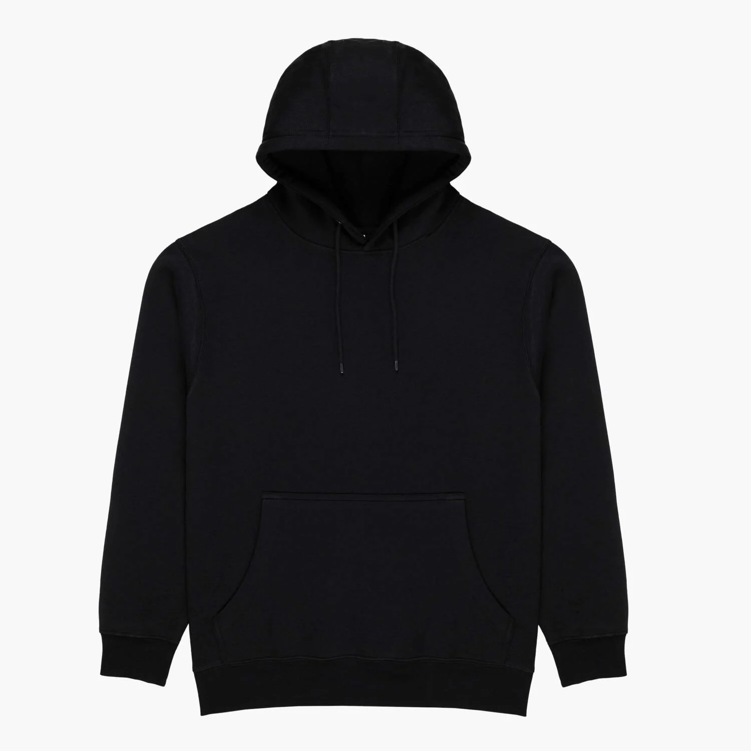 Premium Pullover Black Hoodie Wholesale - Image 2