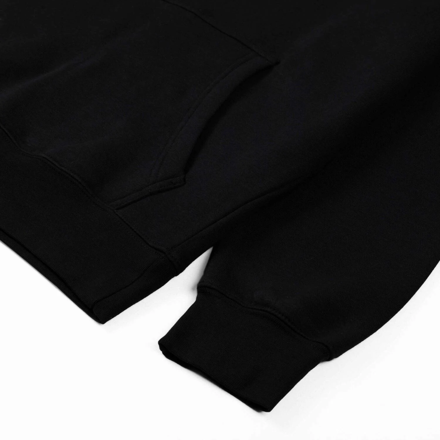 Premium Pullover Black Hoodie Wholesale - Image 5