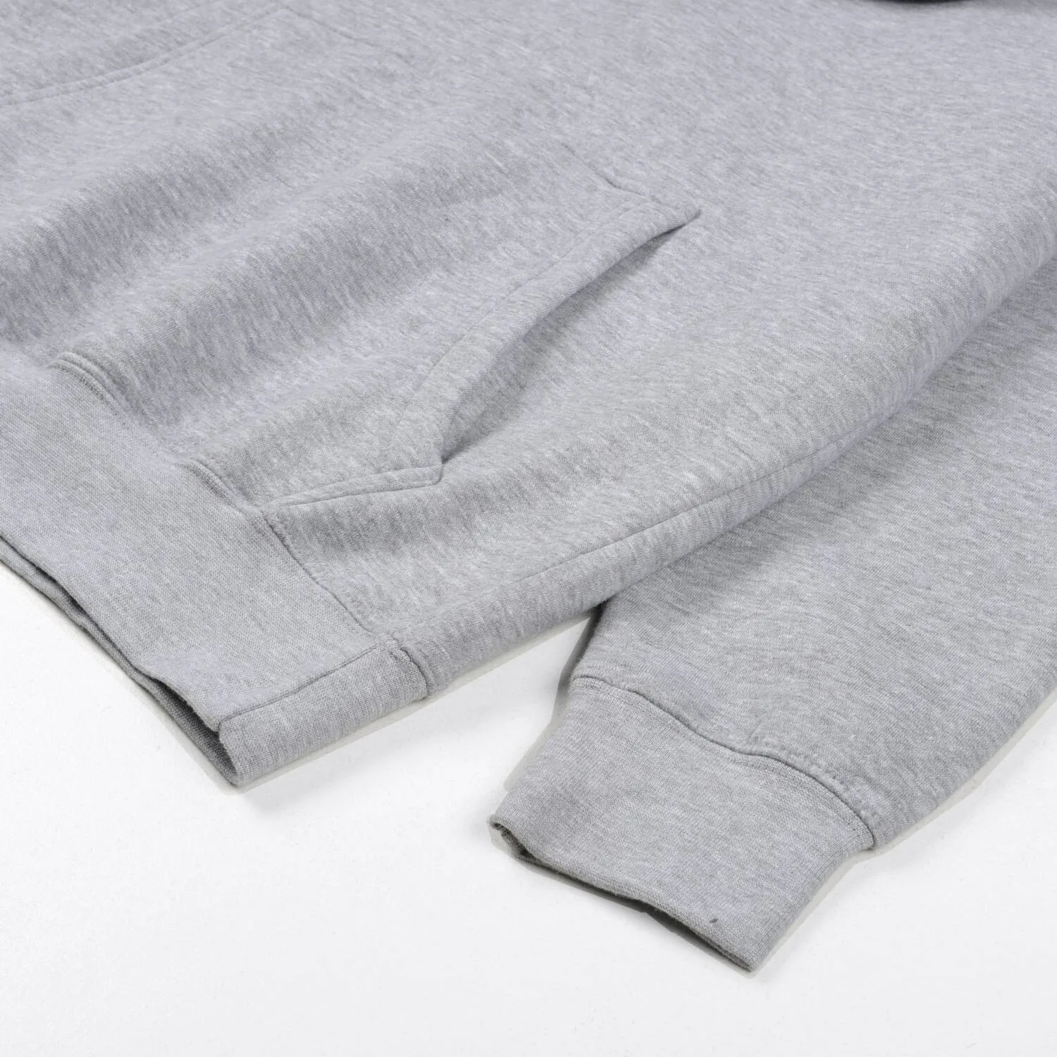 Premium Pullover Heather Grey Hoodie Wholesale - Image 5